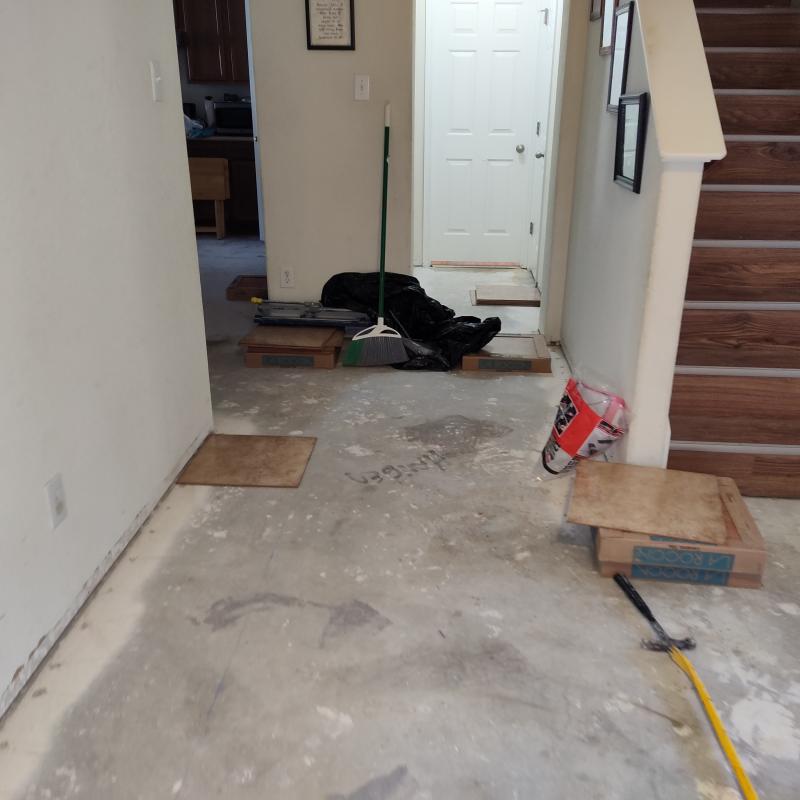 Flooring - preparation: wood 